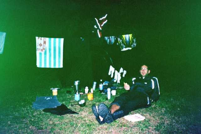 Abendessen bei Nacht